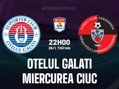 Otelul Galati vs Miercurea Ciuc: Chủ nhà quyết ‘nghiền nát’ tân binh để lấy lại phong độ?