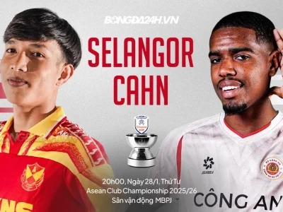 Selangor vs CAHN: Trận ‘chung kết sớm’ quyết định số phận tại Shopee Cup 2025/2026