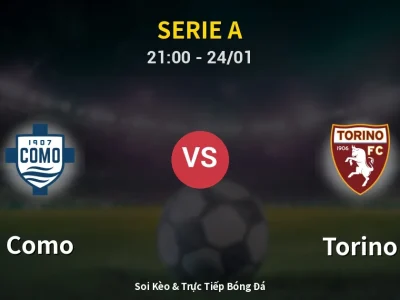Soi Kèo Como vs Torino – 21:00 24/01 | Nhận Định, Dự Đoán Tỷ Số