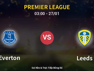 Kết Quả: Everton 1-1 Leeds – Highlight & Bàn Thắng | Premier League