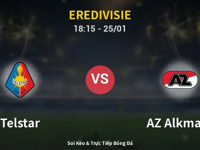 Kết Quả: Telstar 0-1 AZ Alkmaar – Highlight & Bàn Thắng | Eredivisie