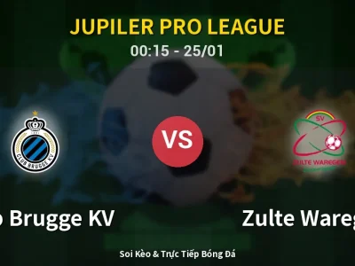Kết Quả: Club Brugge KV 4-3 Zulte Waregem – Highlight & Bàn Thắng | Jupiler Pro League