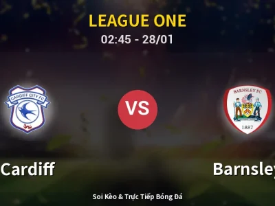 Kết Quả: Cardiff 4-0 Barnsley – Highlight & Bàn Thắng | League One