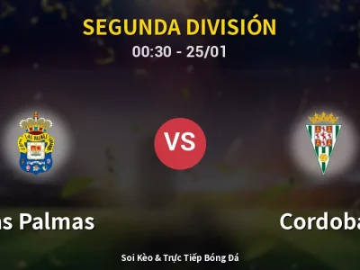 Kết Quả: Las Palmas 1-2 Cordoba – Highlight & Bàn Thắng | Segunda División