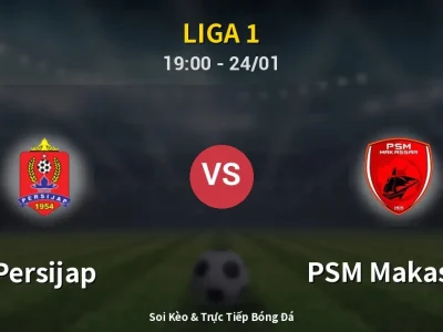 🔴 Trực Tiếp: Persijap 0-0 PSM Makassar – Link Xem Liga 1 (Full HD)