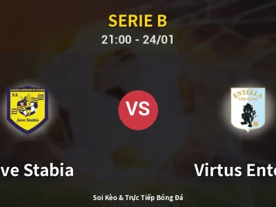 Soi Kèo Juve Stabia vs Virtus Entella – 21:00 24/01 | Nhận Định, Dự Đoán Tỷ Số