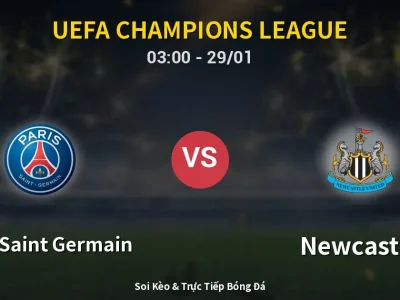 Kết Quả: Paris Saint Germain 1-1 Newcastle – Highlight & Bàn Thắng | UEFA Champions League