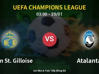 Kết Quả: Union St. Gilloise 1-0 Atalanta – Highlight & Bàn Thắng | UEFA Champions League