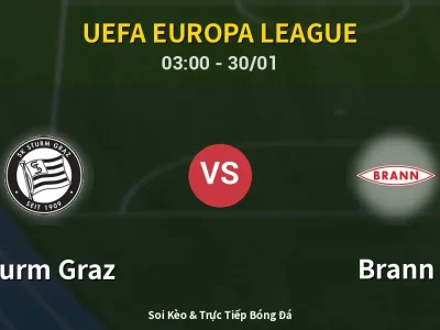 Kết Quả: Sturm Graz 1-0 Brann – Highlight & Bàn Thắng | UEFA Europa League