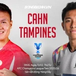 CAHN vs Tampines Rovers: Báo Thù Hay Lặp Lại 'Cơn Ác Mộng' 6-1? Dự Đoán Kịch Tính Trước Giờ Bóng Lăn 1