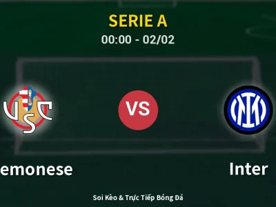 Kết Quả: Cremonese 0-2 Inter – Highlight & Bàn Thắng | Serie A
