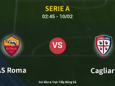 Kết Quả: AS Roma 2-0 Cagliari – Highlight & Bàn Thắng | Serie A