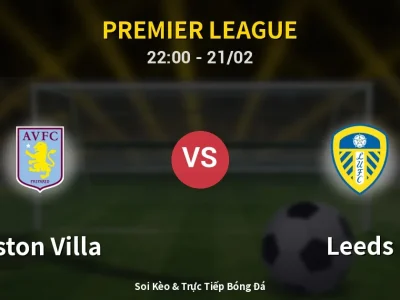 🔴 Trực Tiếp: Aston Villa 0-0 Leeds – Link Xem Premier League (Full HD)