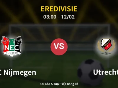 Kết Quả: NEC Nijmegen 1-3 Utrecht – Highlight & Bàn Thắng | Eredivisie