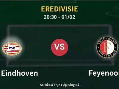 🔴 Trực Tiếp: PSV Eindhoven 3-0 Feyenoord – Link Xem Eredivisie (Full HD)
