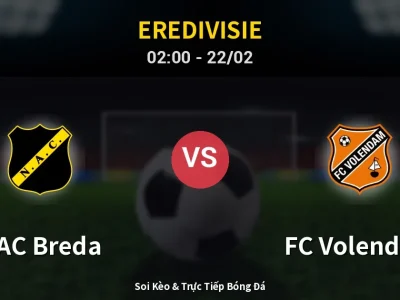 Kết Quả: NAC Breda 1-0 FC Volendam – Highlight & Bàn Thắng | Eredivisie