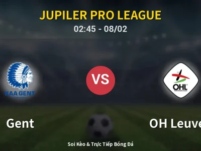 Kết Quả: Gent 1-3 OH Leuven – Highlight & Bàn Thắng | Jupiler Pro League