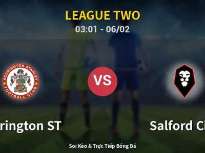 Kết Quả: Accrington ST 1-0 Salford City – Highlight & Bàn Thắng | League Two