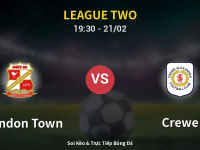 Kết Quả: Swindon Town 1-2 Crewe – Highlight & Bàn Thắng | League Two