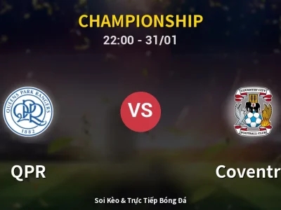 Soi Kèo QPR vs Coventry – 22:00 31/01 | Nhận Định, Dự Đoán Tỷ Số