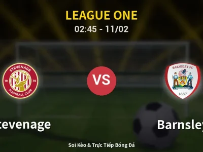 Soi Kèo Stevenage vs Barnsley – 02:45 11/02 | Nhận Định, Dự Đoán Tỷ Số