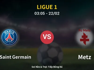 Kết Quả: Paris Saint Germain 3-0 Metz – Highlight & Bàn Thắng | Ligue 1