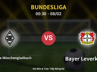 Kết Quả: Borussia Mönchengladbach 1-1 Bayer Leverkusen – Highlight & Bàn Thắng | Bundesliga