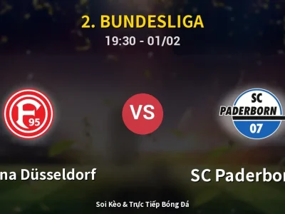 🔴 Trực Tiếp: Fortuna Düsseldorf 0-1 SC Paderborn 07 – Link Xem 2. Bundesliga (Full HD)