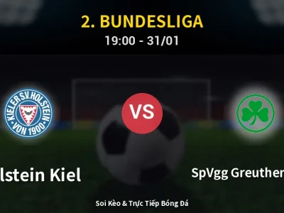 Kết Quả: Holstein Kiel 1-2 SpVgg Greuther Fürth – Highlight & Bàn Thắng | 2. Bundesliga