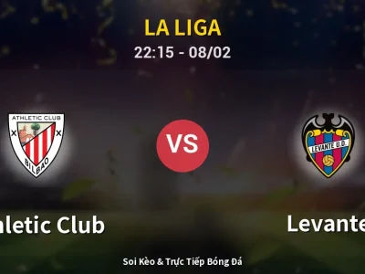 Soi Kèo Athletic Club vs Levante – 22:15 08/02 | Nhận Định, Dự Đoán Tỷ Số