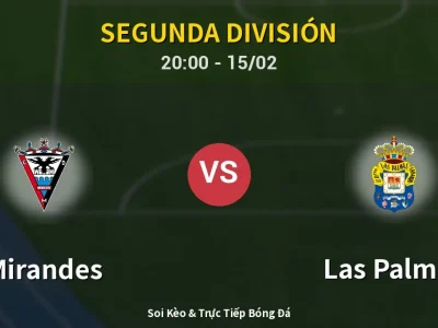Kết Quả: Mirandes 1-1 Las Palmas – Highlight & Bàn Thắng | Segunda División