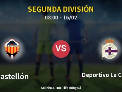 Kết Quả: Castellón 2-0 Deportivo La Coruna – Highlight & Bàn Thắng | Segunda División