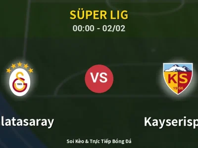 Kết Quả: Galatasaray 4-0 Kayserispor – Highlight & Bàn Thắng | Süper Lig