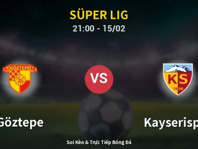 🔴 Trực Tiếp: Göztepe 0-0 Kayserispor – Link Xem Süper Lig (Full HD)