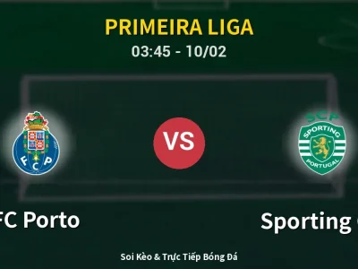 Kết Quả: FC Porto 1-1 Sporting CP – Highlight & Bàn Thắng | Primeira Liga