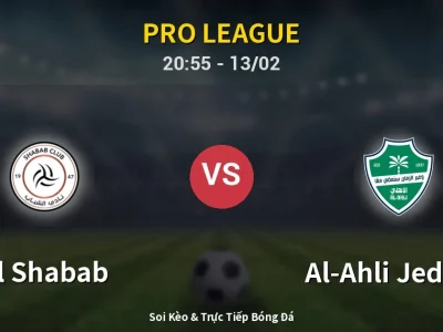 🔴 Trực Tiếp: Al Shabab 0-1 Al-Ahli Jeddah – Link Xem Pro League (Full HD)
