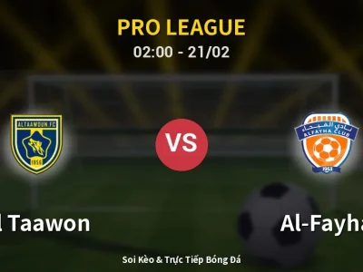 Kết Quả: Al Taawon 2-3 Al-Fayha – Highlight & Bàn Thắng | Pro League