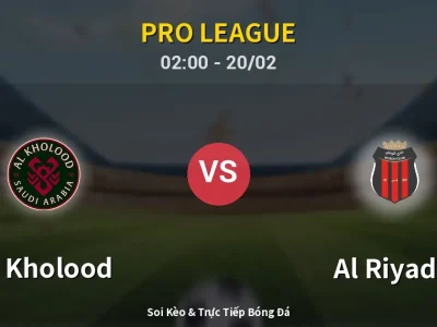 Kết Quả: Al Kholood 0-2 Al Riyadh – Highlight & Bàn Thắng | Pro League