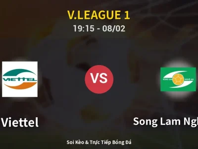 Kết Quả: Viettel 1-4 Song Lam Nghe An – Highlight & Bàn Thắng | V.League 1