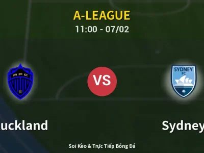 Kết Quả: Auckland 1-0 Sydney – Highlight & Bàn Thắng | A-League