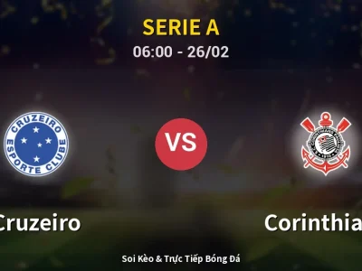 Kết Quả: Cruzeiro 1-1 Corinthians – Highlight & Bàn Thắng | Serie A
