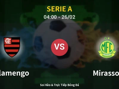 Soi Kèo Flamengo vs Mirassol – 04:00 26/02 | Nhận Định, Dự Đoán Tỷ Số