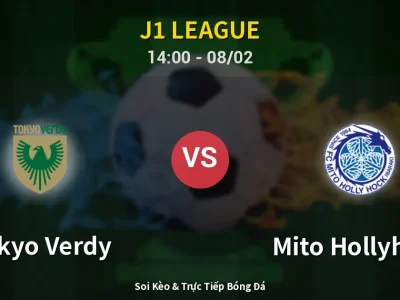Kết Quả: Tokyo Verdy 3-1 Mito Hollyhock – Highlight & Bàn Thắng | J1 League