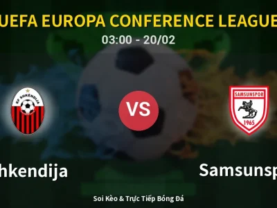 Kết Quả: Shkendija 0-1 Samsunspor – Highlight & Bàn Thắng | UEFA Europa Conference League