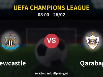 Kết Quả: Newcastle 3-2 Qarabag – Highlight & Bàn Thắng | UEFA Champions League