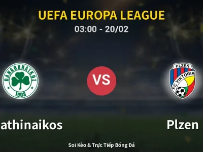 Kết Quả: Panathinaikos 2-2 Plzen – Highlight & Bàn Thắng | UEFA Europa League