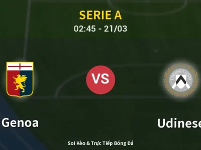 Kết Quả: Genoa 0-2 Udinese – Highlight & Bàn Thắng | Serie A