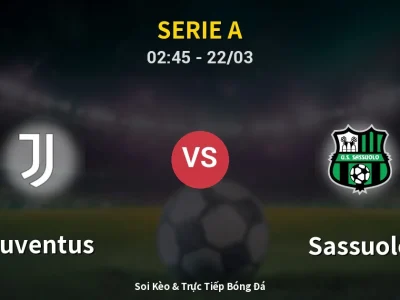 Kết Quả: Juventus 1-1 Sassuolo – Highlight & Bàn Thắng | Serie A