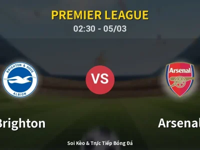Kết Quả: Brighton 0-1 Arsenal – Highlight & Bàn Thắng | Premier League