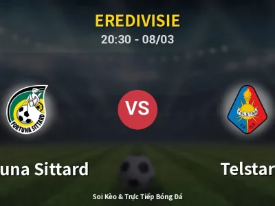 🔴 Trực Tiếp: Fortuna Sittard 1-2 Telstar – Link Xem Eredivisie (Full HD)